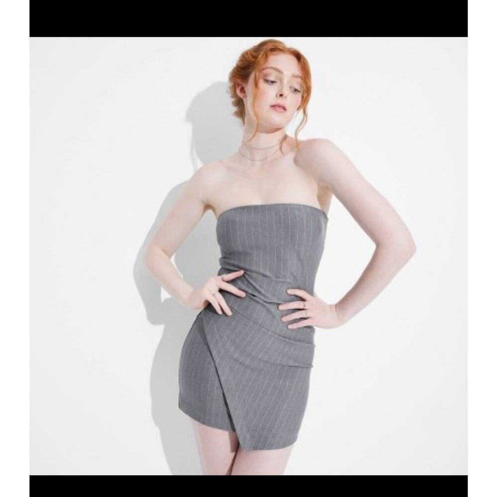 Women's Tube Mini Bodycon Suiting Dress - Wild Fable L